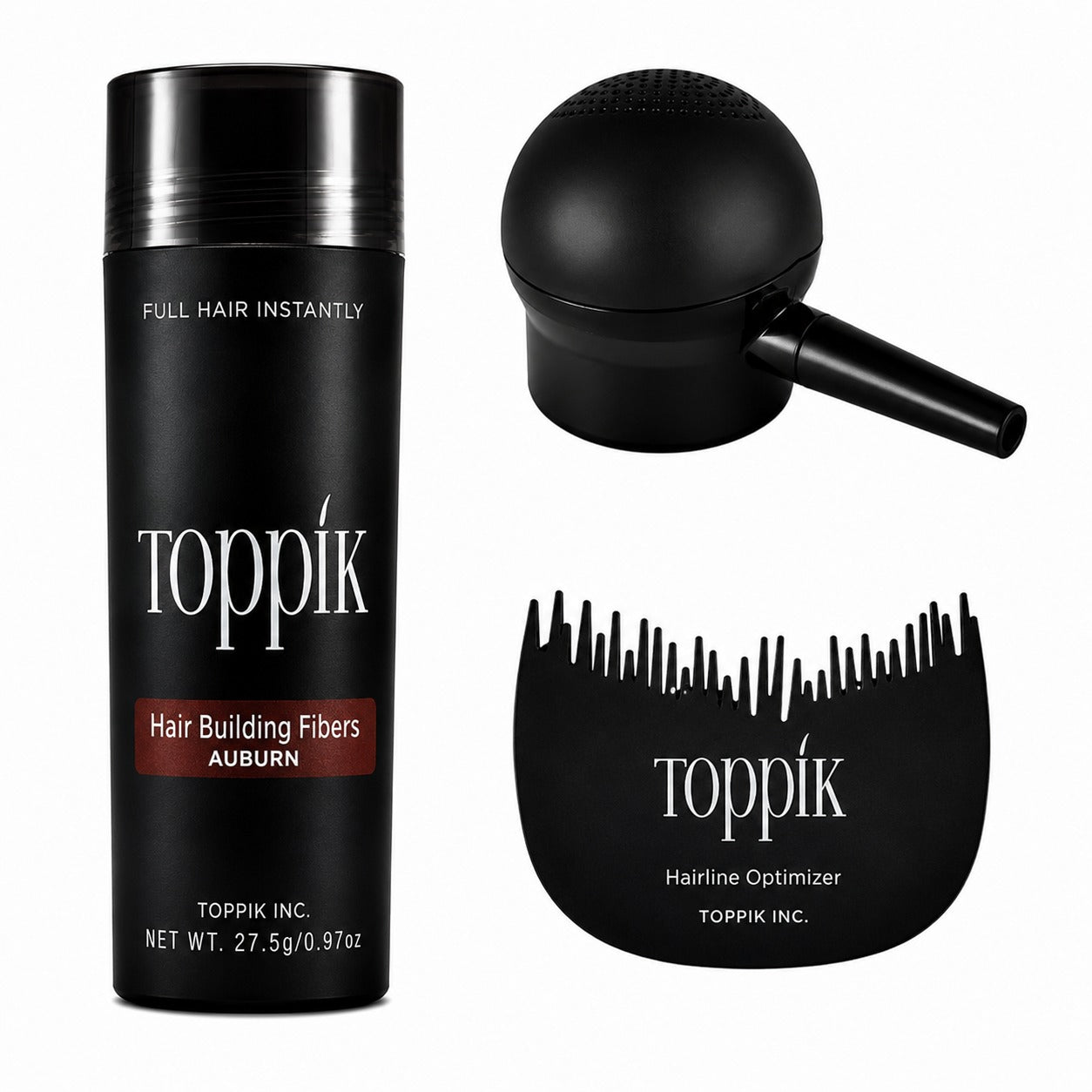 KIT TOPPIK 27.5GR + FIJADOR + PEINE