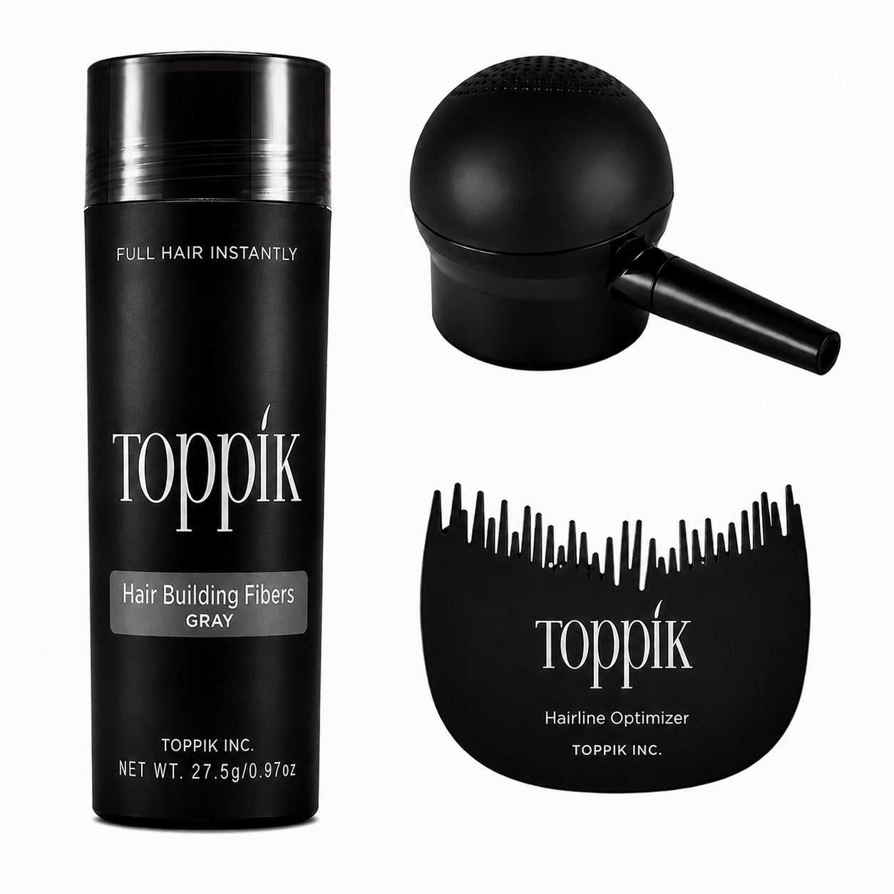 KIT TOPPIK 27.5GR + FIJADOR + PEINE
