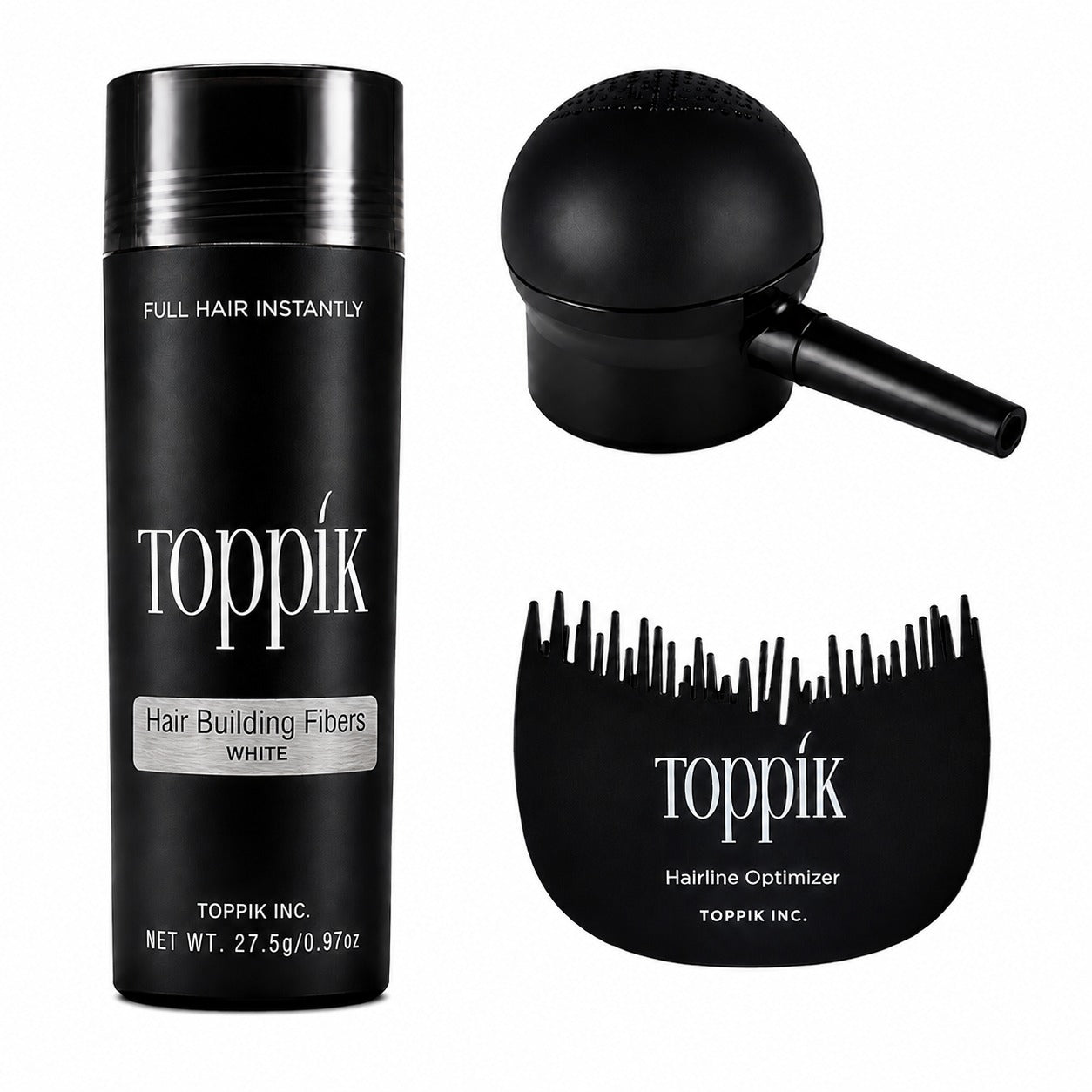 KIT TOPPIK 27.5GR + FIJADOR + PEINE